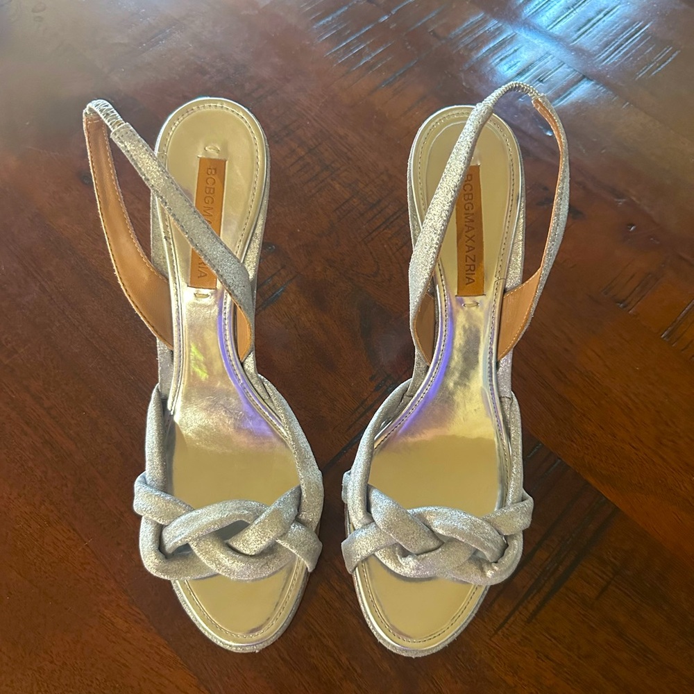 BCBG Max Azria leather pumps